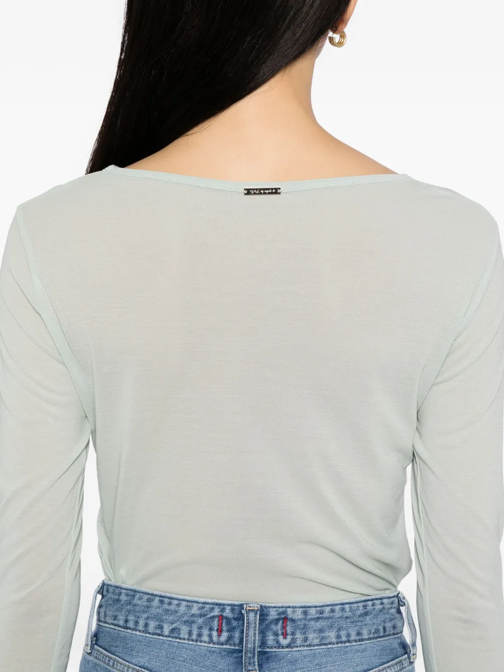 To B. By Agnès B. Logo-plaque T-shirt In Green