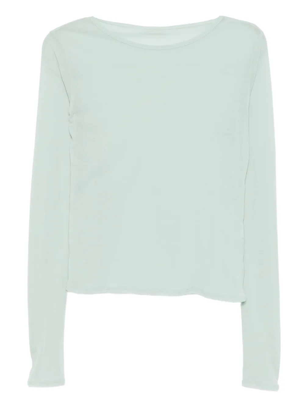 To b. by agnès b. logo-plaque T-shirt | Green | Image 1