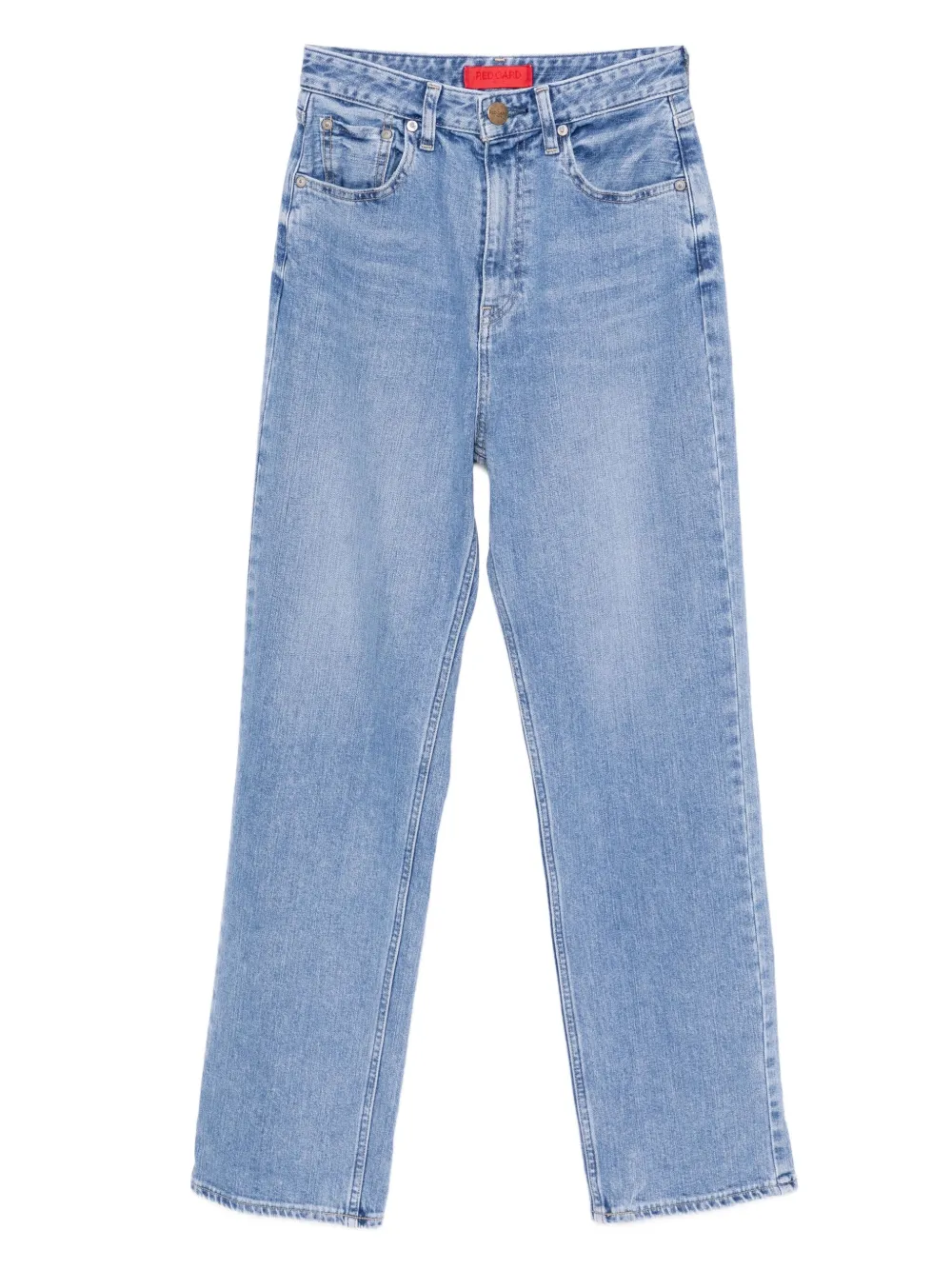 To B. By Agnès B. X Red Card Tokyo Logo-print Jeans In Blue
