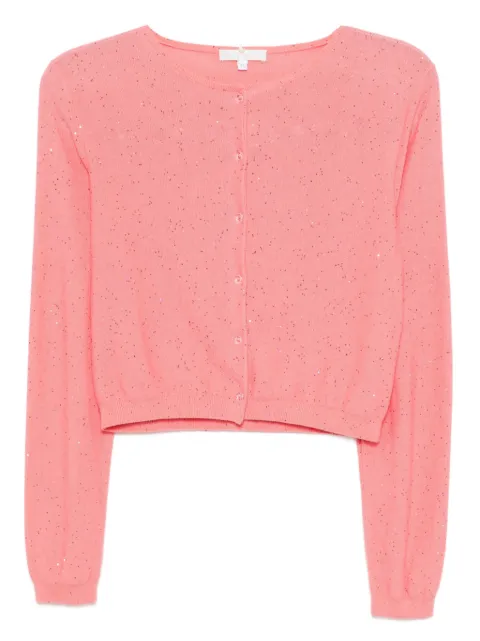 To b. by agnès b. cardigan à design brodé de sequins
