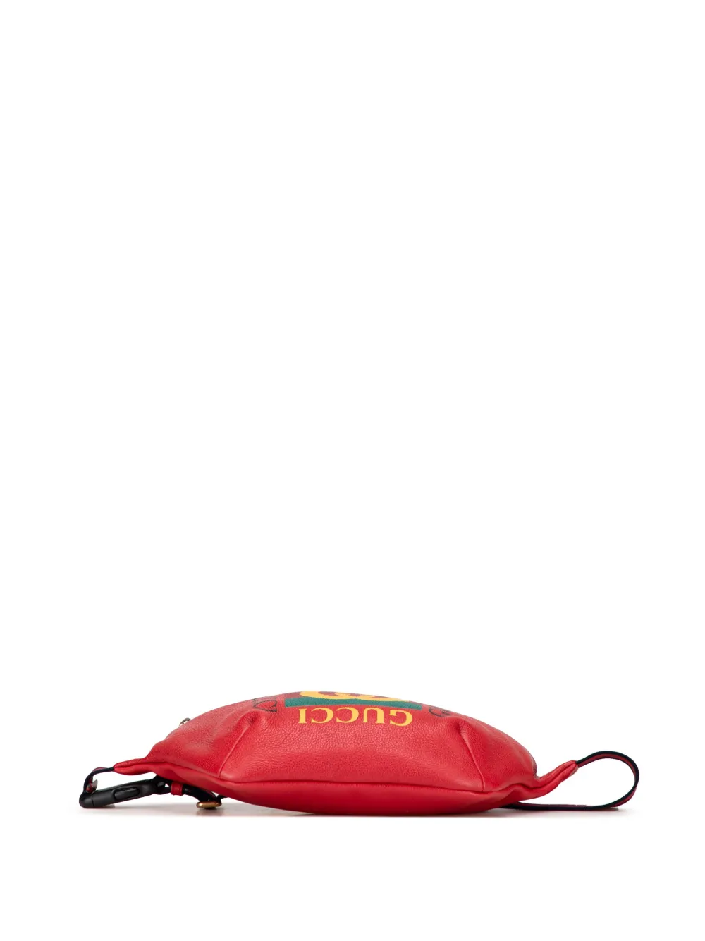 Gucci Pre-Owned 2000-2015 Grained Calfskin Logo belt bag | Red | Image 1