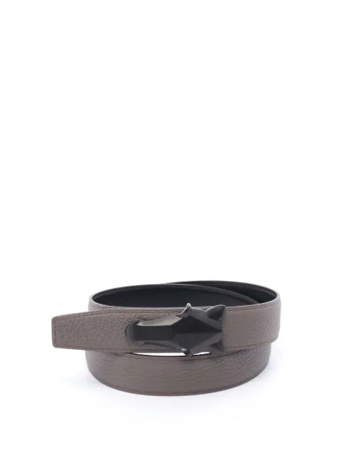 Hermès Pre-Owned cinturón Destrier de piel Togo y de becerro con diseño reversible 2024