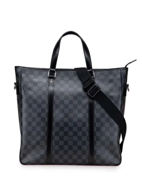 Louis Vuitton Pre-Owned 2010 Damier Graphite Tadao PM satchel