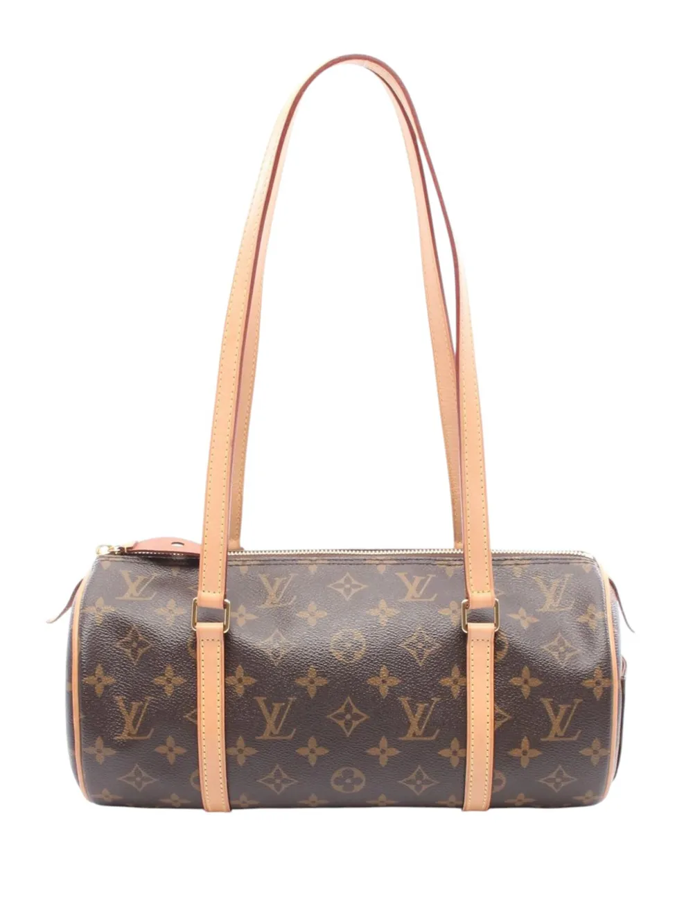 Louis Vuitton Pre-Owned 2012 モノグラム パピヨン 30 ショルダーバッグ - ブラウン Louis Vuitton Pre-Owned 2012 モノグラム パピヨン 30 ショルダーバッグ - ブラウン