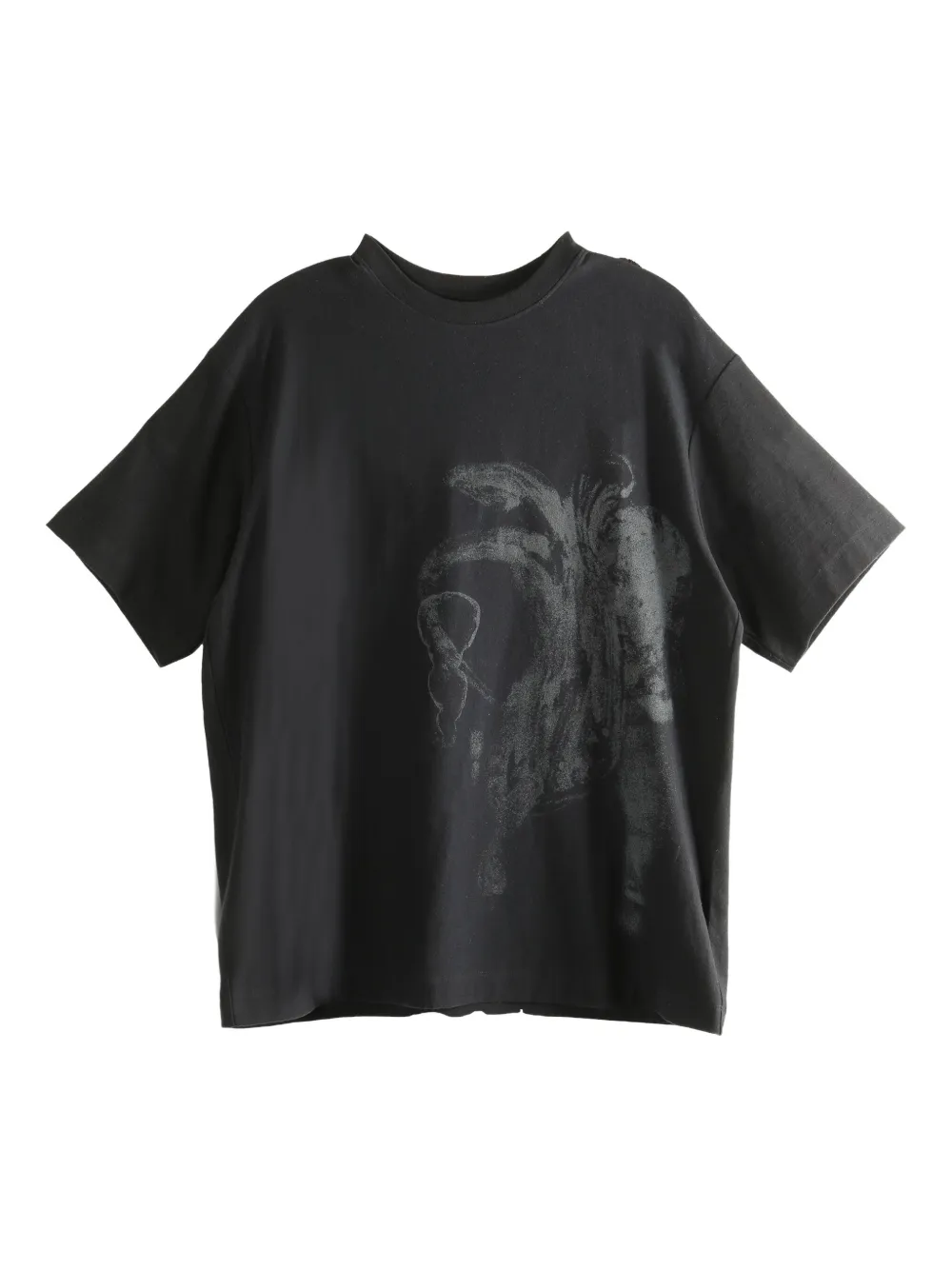 Ziggy Chen camiseta con estampado digital | negro | Image 1