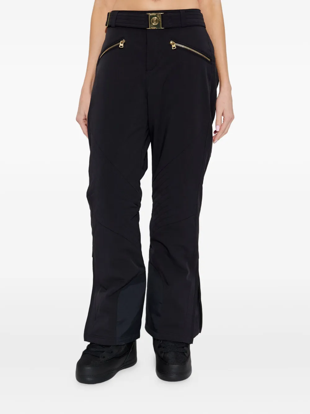 Bogner Franzi Belted Zip Ski Pants In Black