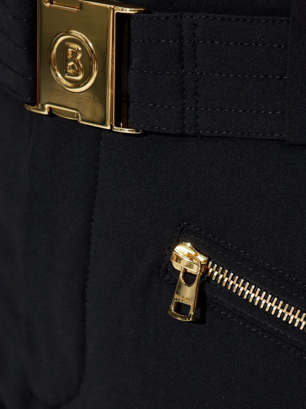 Bogner Franzi Belted Zip Ski Pants In Black