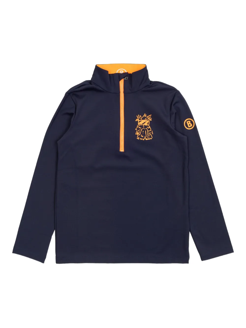 Bogner Benno Half-zip Sweatshirt In Blue