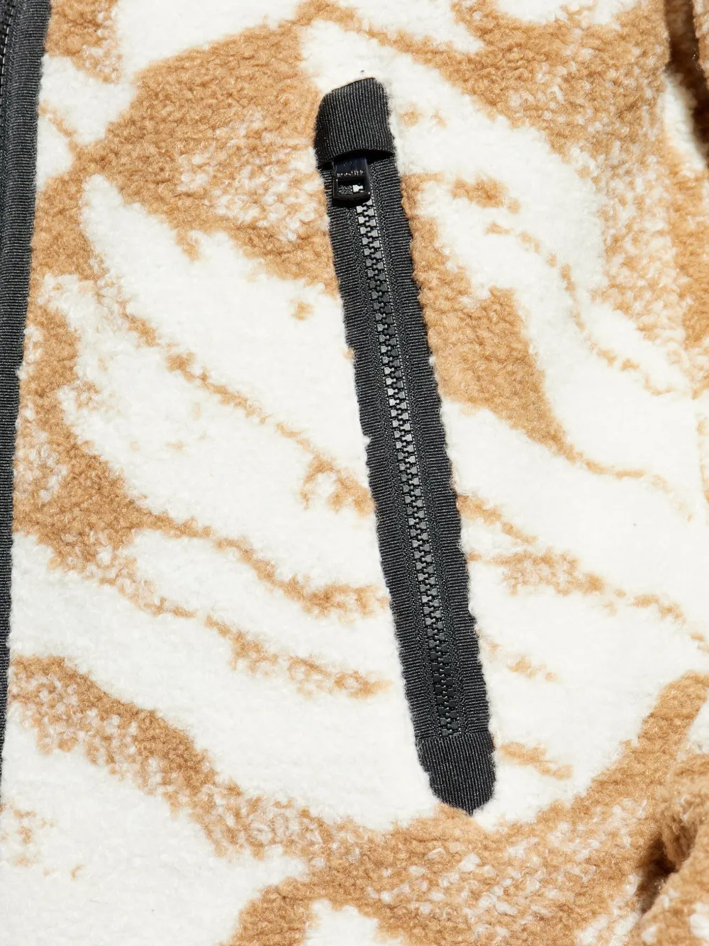 BOGNER Gregor jack met rits en patroon Bruin