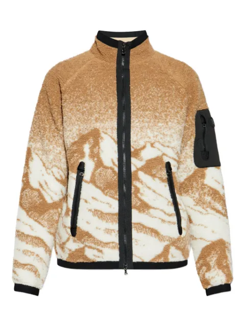 BOGNER  Gregor zip-up patterned jacket