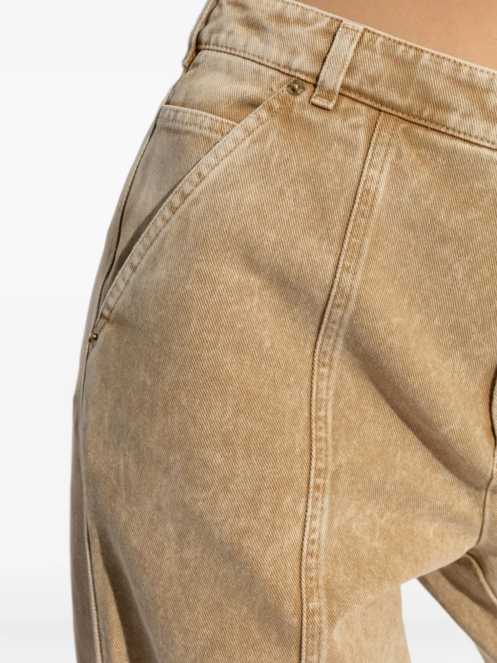 Moschino High-waist jeans Beige