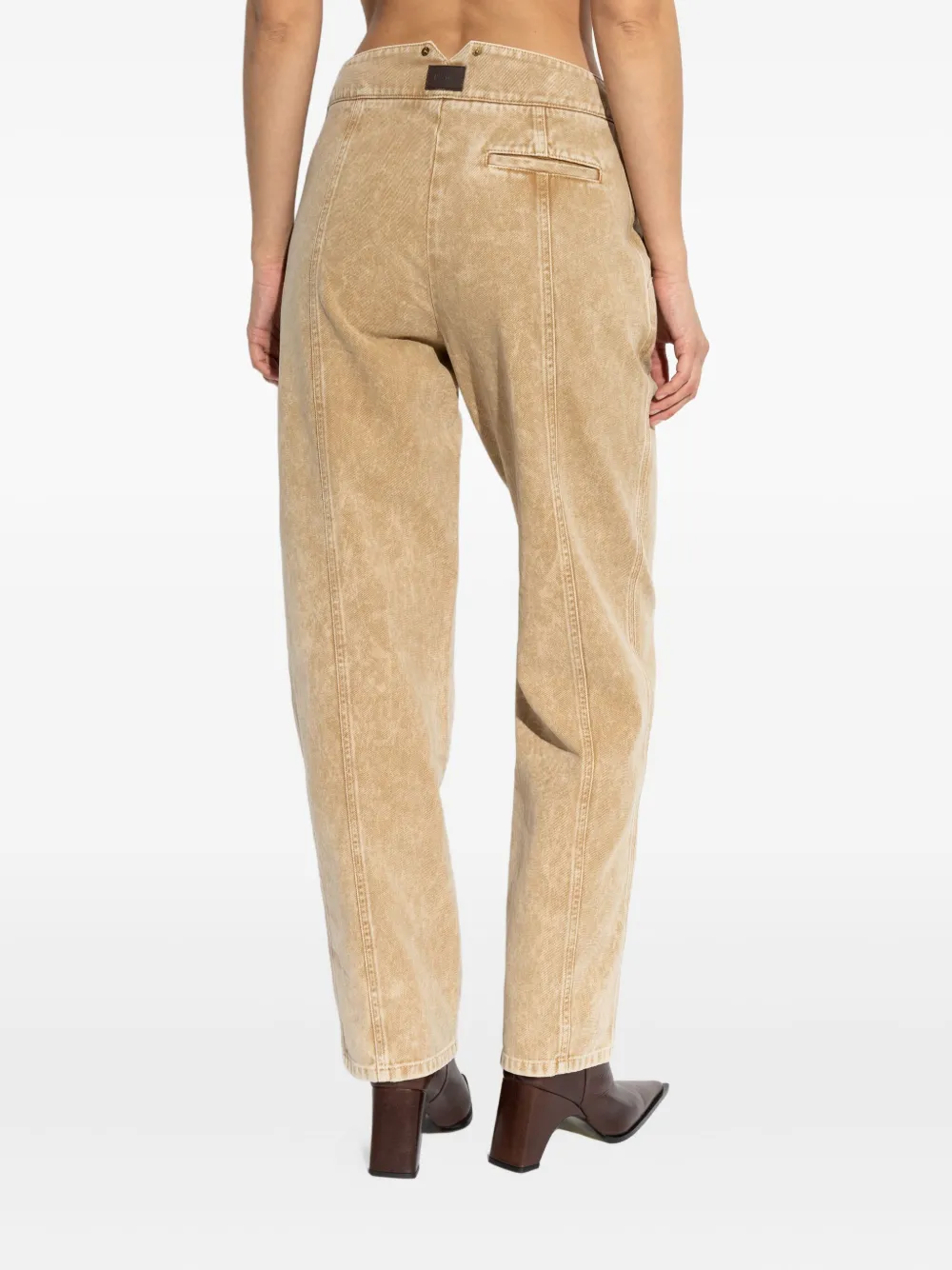 Moschino High-waist jeans Beige