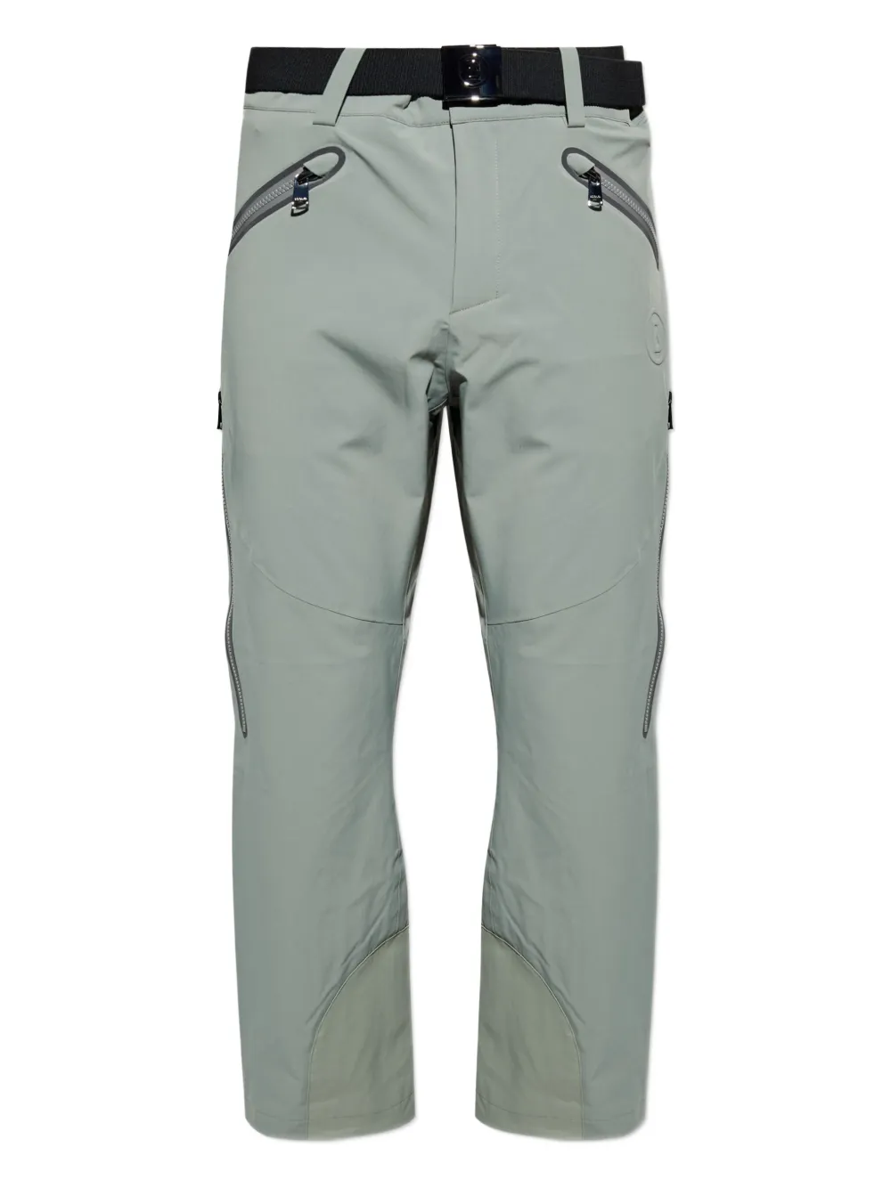 BOGNER Zip Belted Trousers | Grey | Image 1