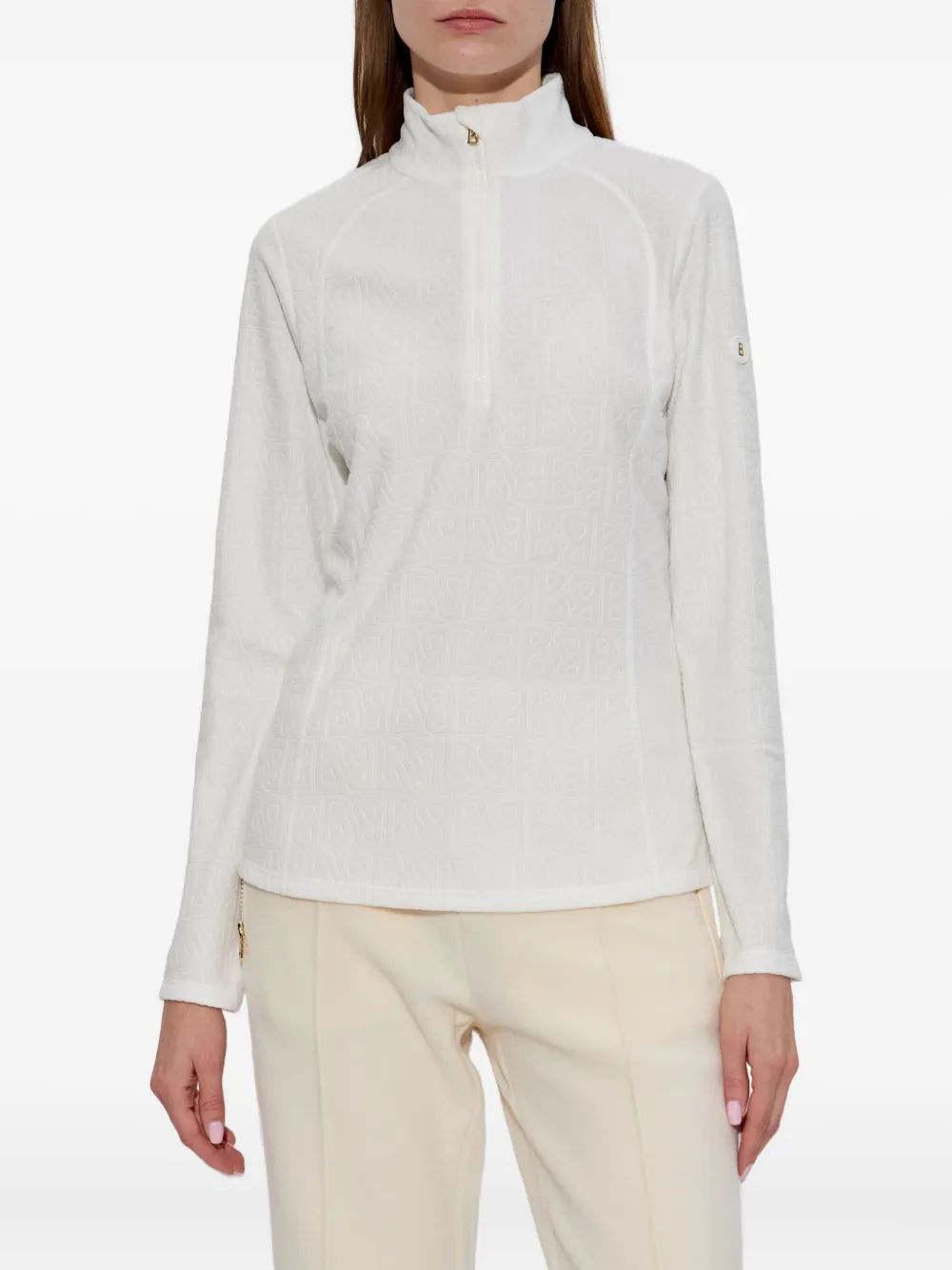 Bogner Medita2 Zip-up Sweatshirt In White