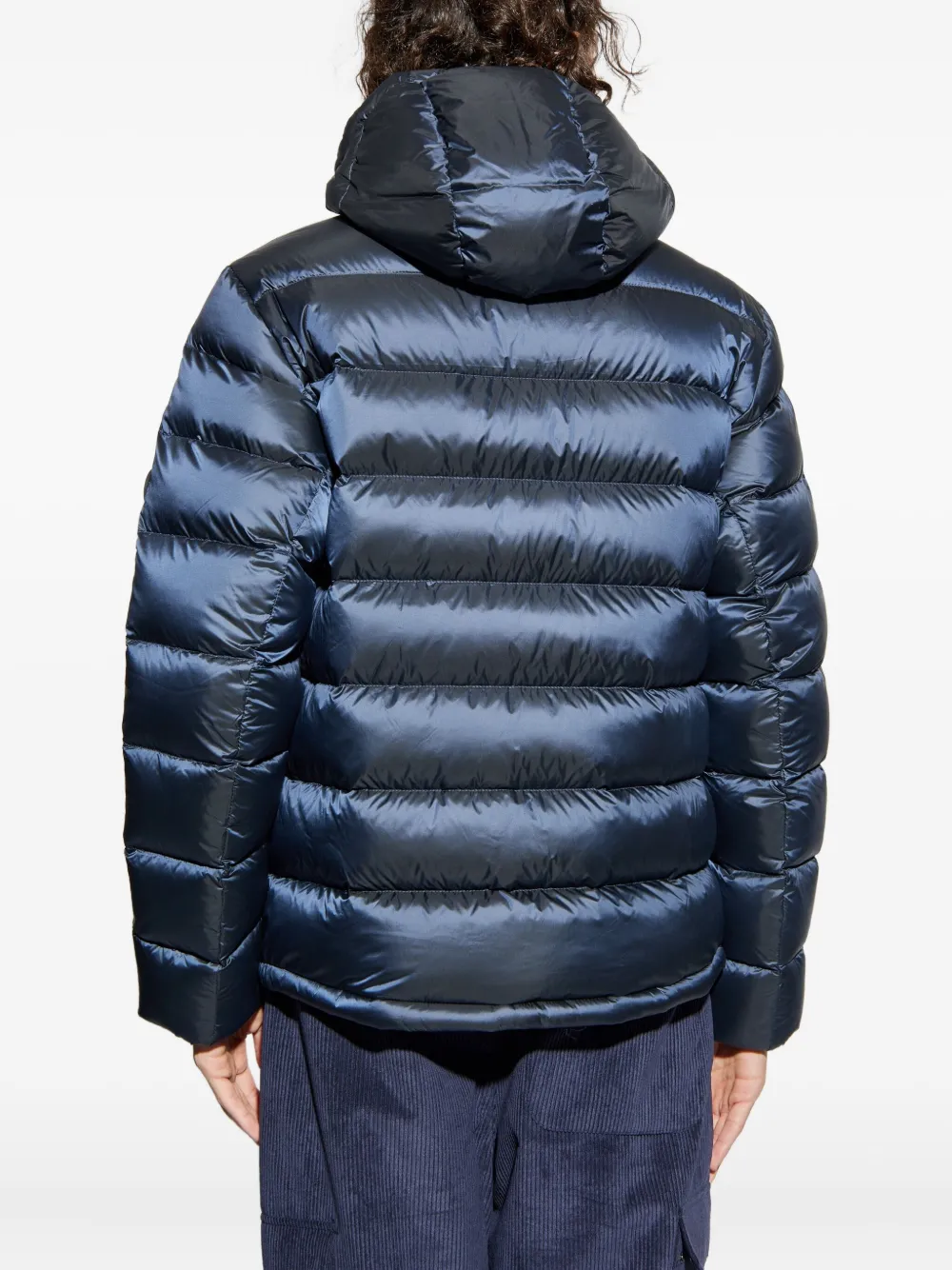 BOGNER Gevoerd jack met capuchon Blauw