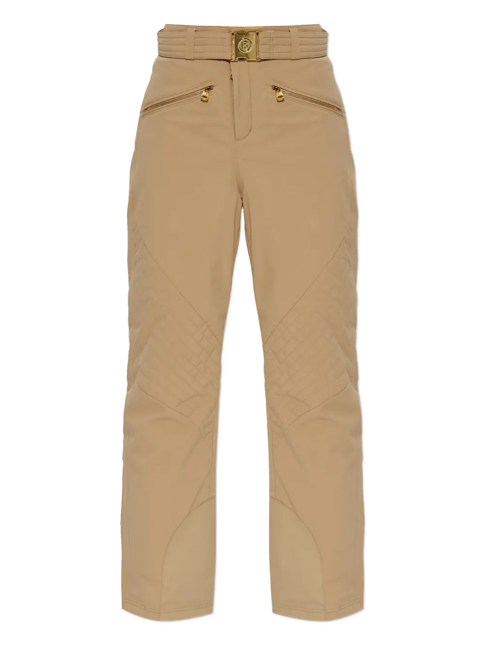 Bogner Franzi Quilted Ski Pants In Brown