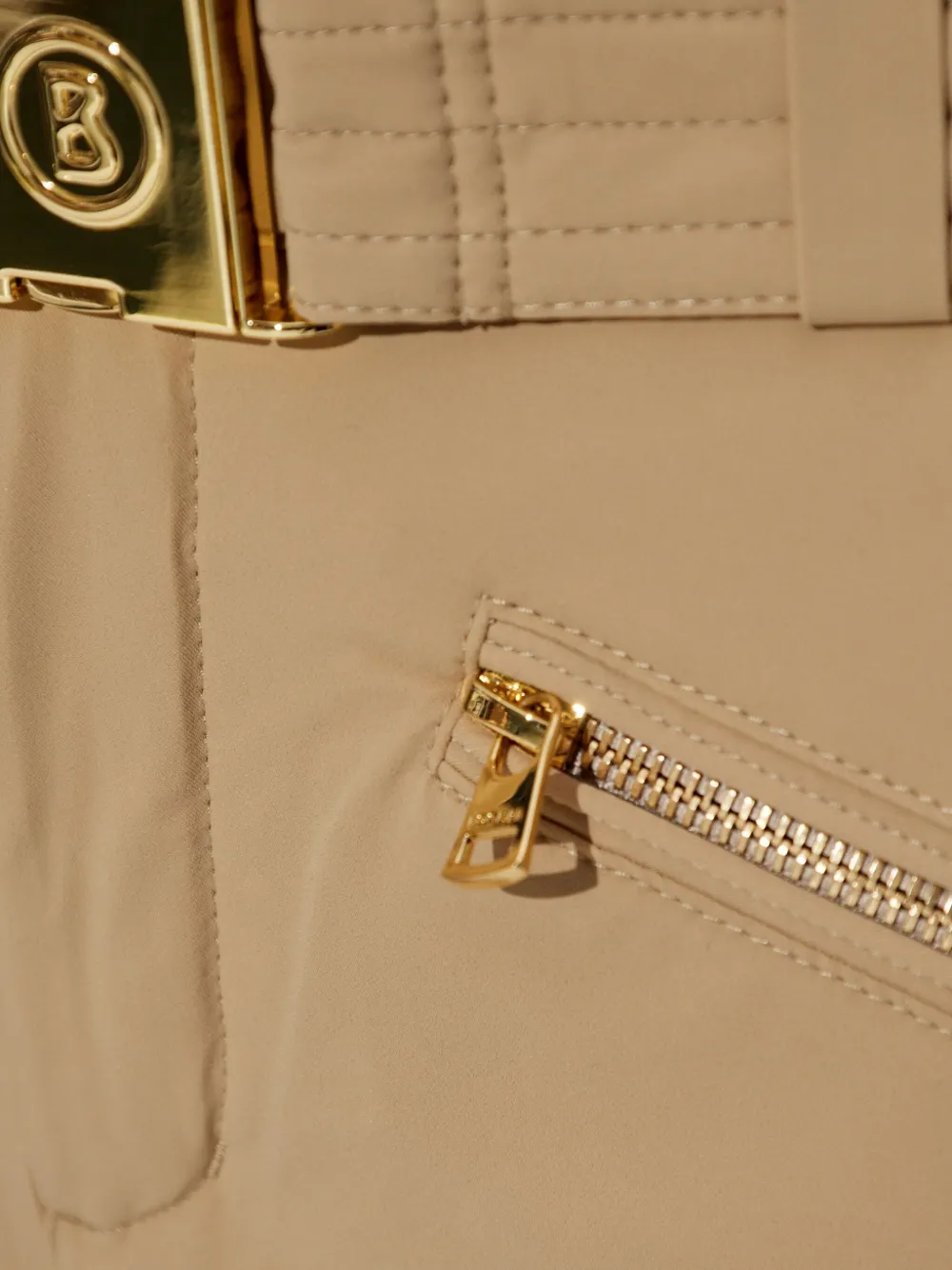 Bogner Franzi Quilted Ski Pants In Brown