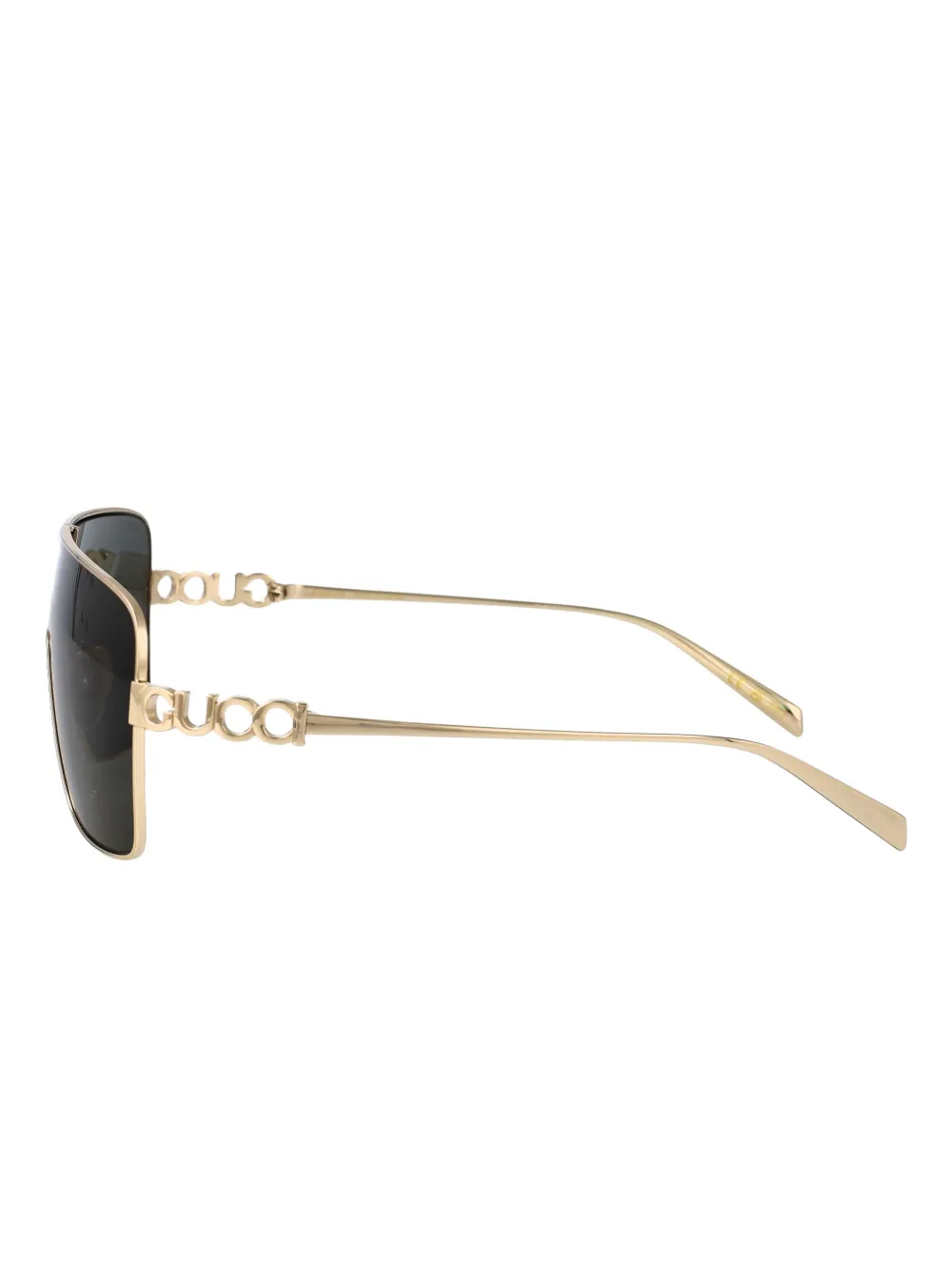 Gucci Eyewear Zonnebril met piloten montuur Goud