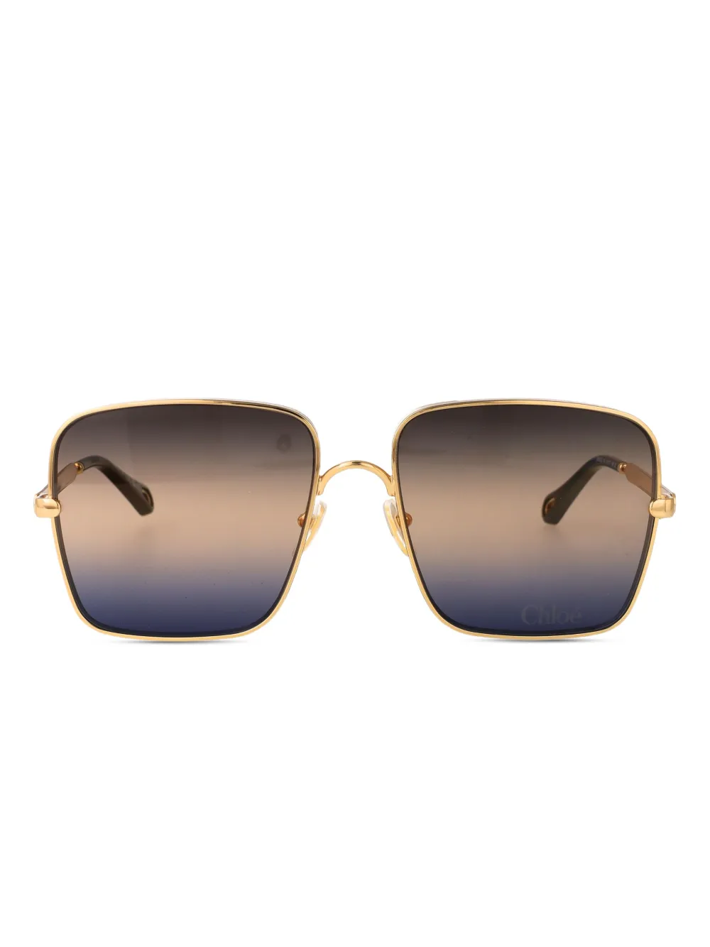 Chloé Eyewear Aly square-frame sunglasses - Oro