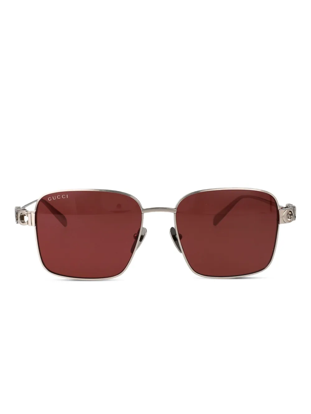 Gucci Eyewear square-frame sunglasses - Argento