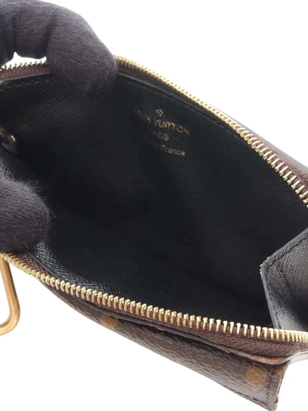 Pre-owned Louis Vuitton 2021-2025 Monogram Recto Verso Card Holder In Brown