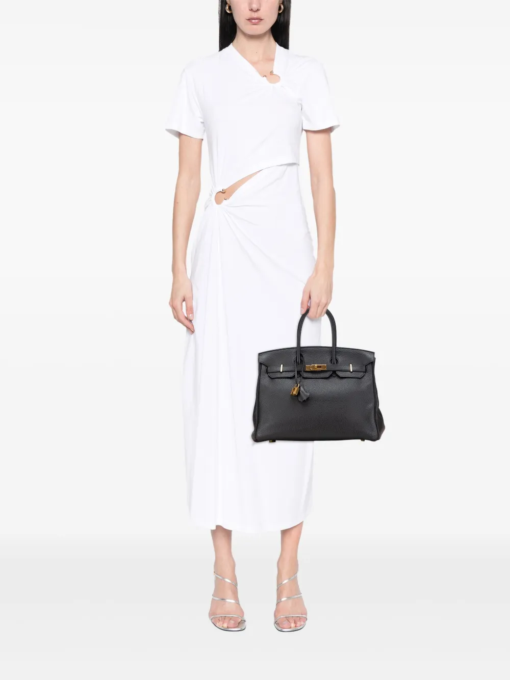 Hermès Pre-Owned 2015 Togo Birkin Retourne 35 handbag | Pre-Owned | Image 2