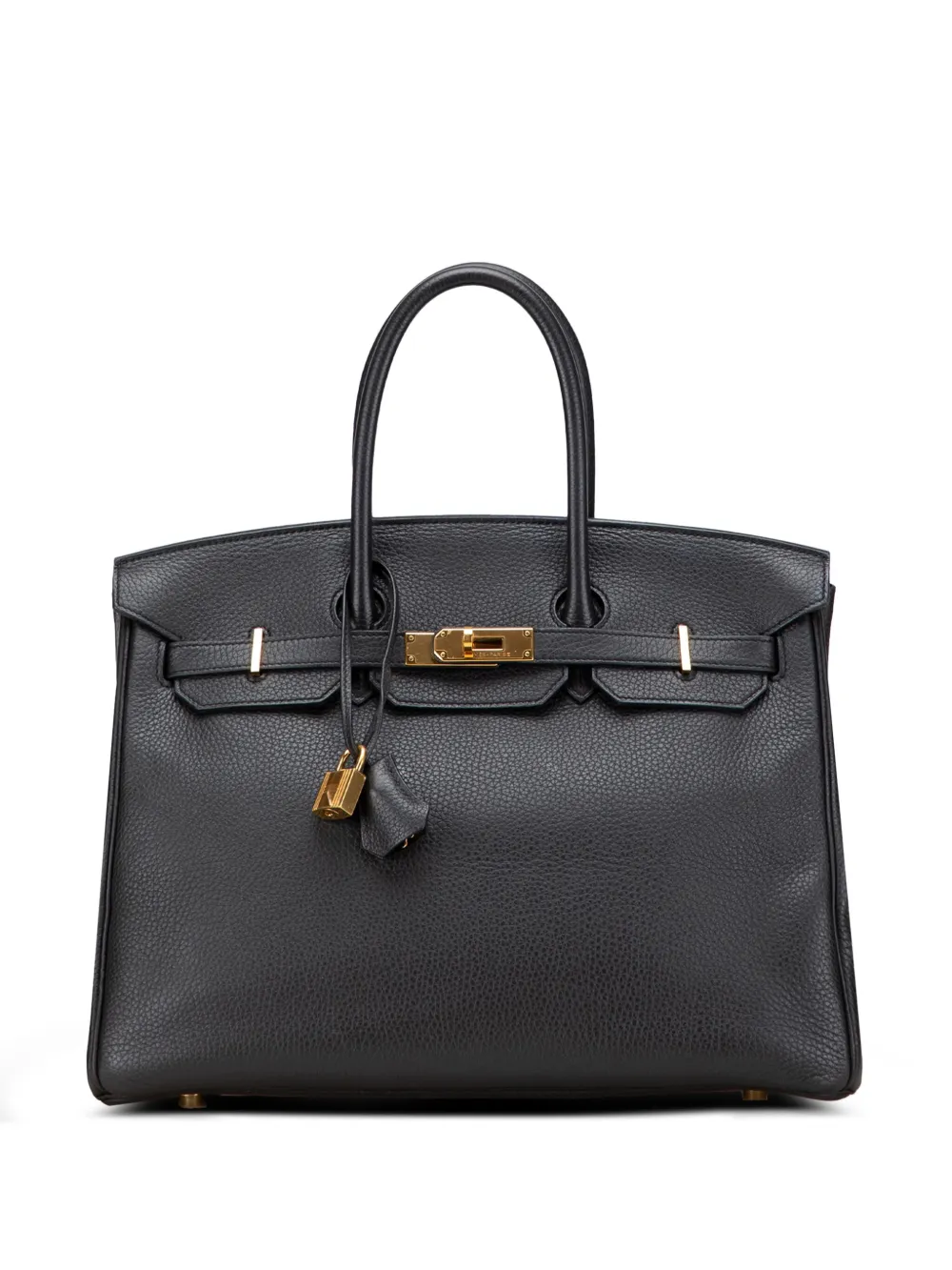 Hermès Pre-Owned 2015 Togo Birkin Retourne 35 handbag | Grey | Image 1