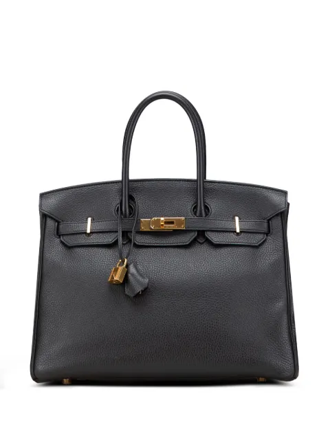 Hermès Pre-Owned 2015 Togo Birkin Retourne 35 handbag