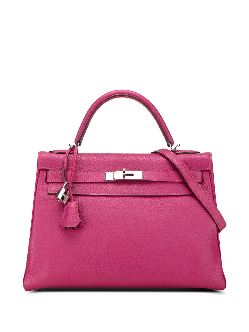 Hermès Pre-Owned 2011 Togo Kelly II Retourne 32 satchel | Pink | Image 1