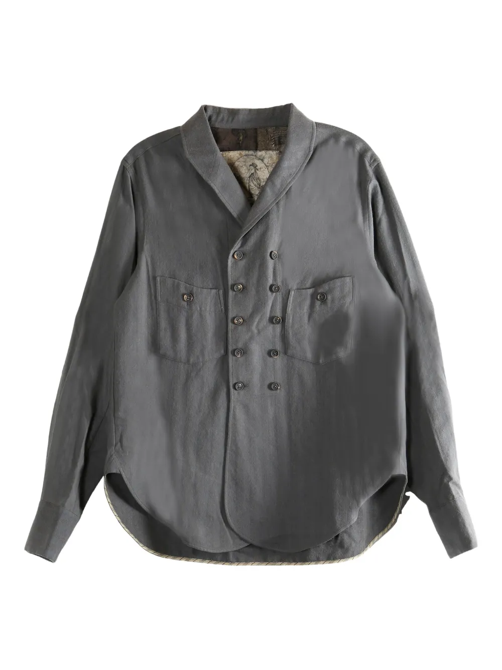 Ziggy Chen blazer con doble botonadura | gris | Image 1