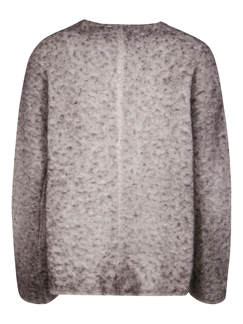 Avant Toi Alpaca Button-front Cardigan In Gray