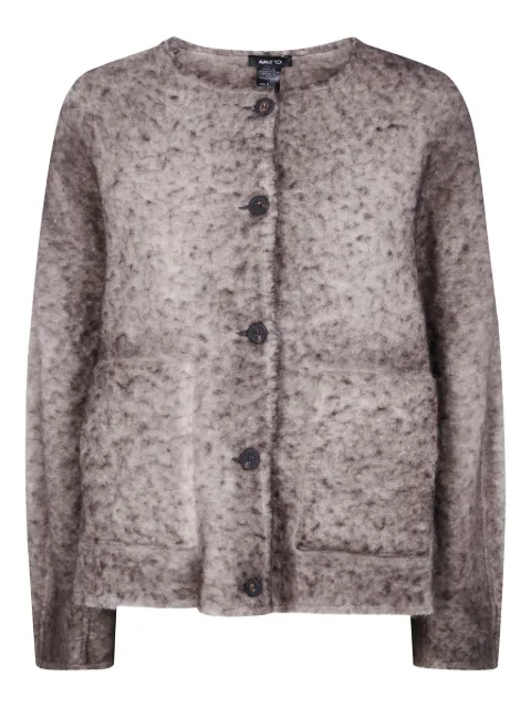 Avant Toi alpaca button-front cardigan