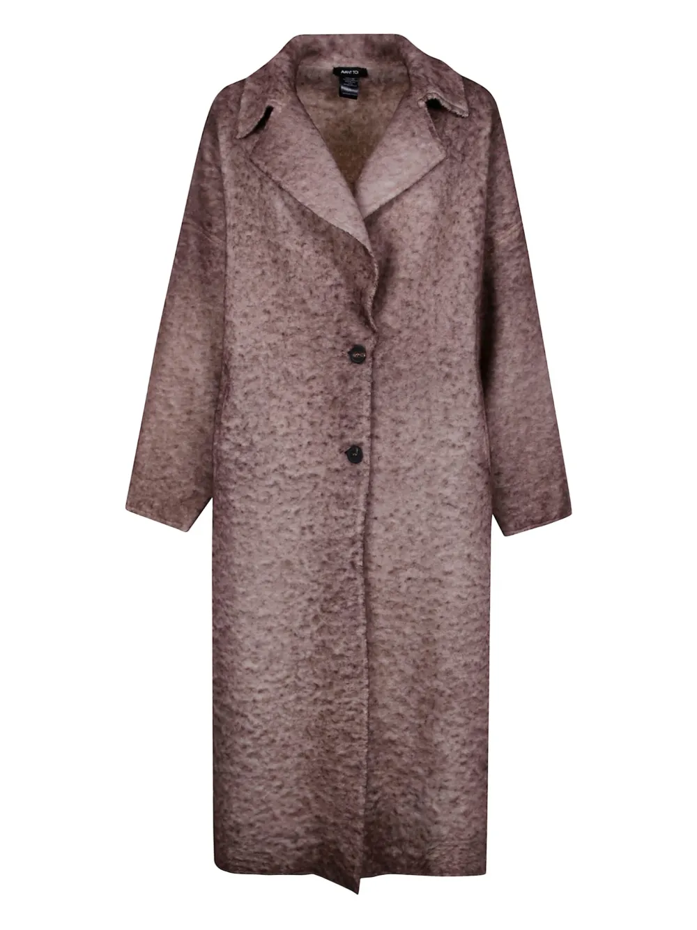 Avant Toi Button-fastening Coat In Neutral