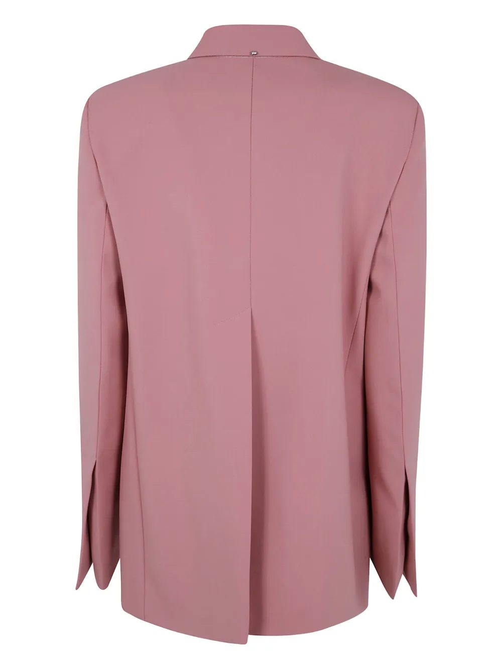Sportmax Notched-lapel Blazer In Pink