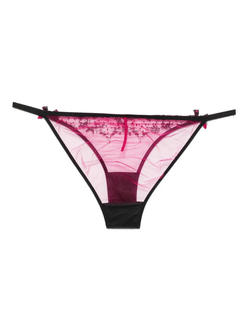 Agent Provocateur lace-detailing briefs - Roze