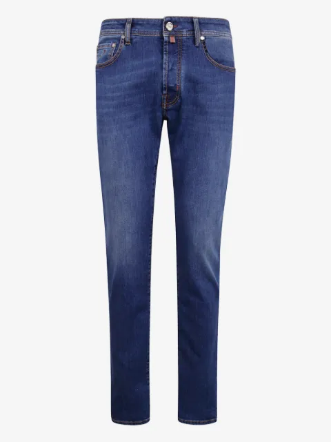 Jacob Cohën logo-patch jeans