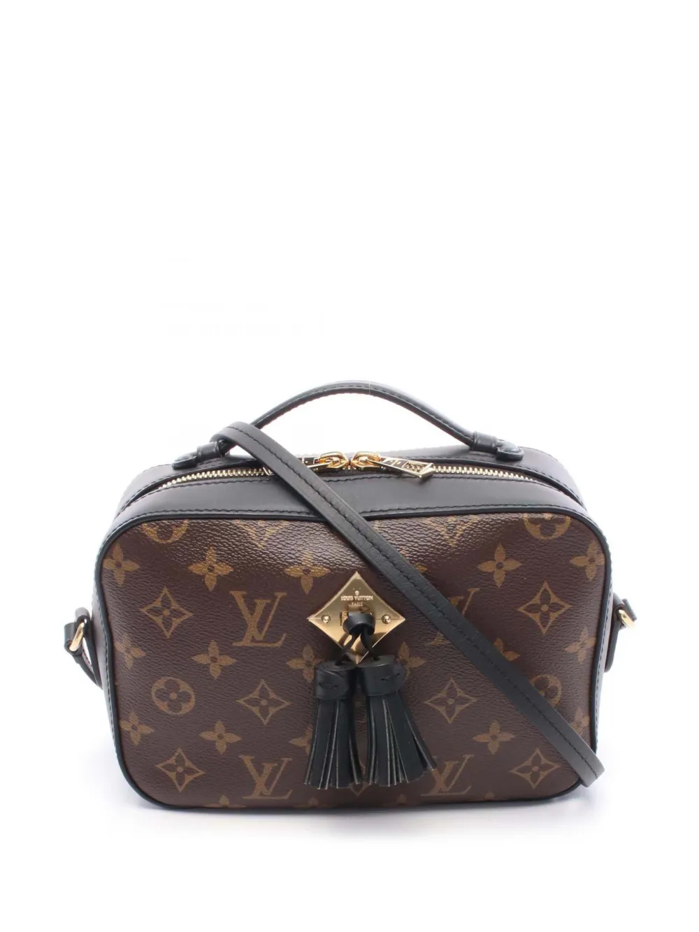 Louis Vuitton Pre-Owned 2019 モノグラム サントンジュ サッチェルバッグ - ブラウン Louis Vuitton Pre-Owned 2019 モノグラム サントンジュ サッチェルバッグ - ブラウン