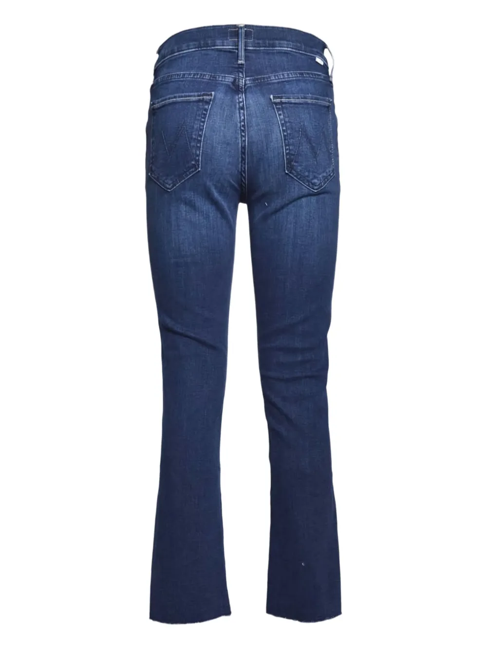 MOTHER Jeans met franje - Blauw