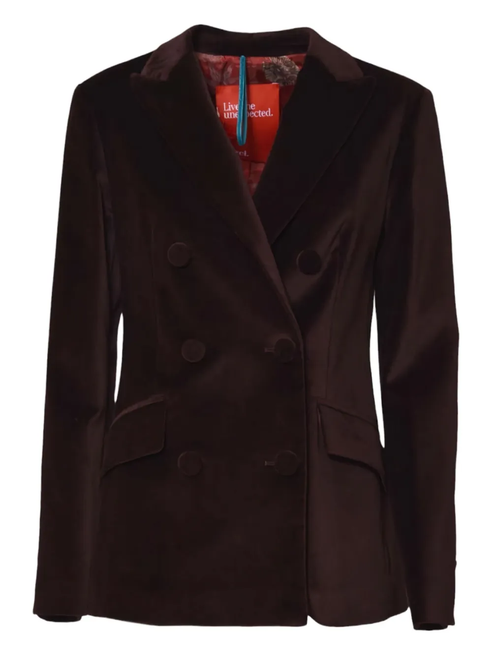 Merci double-breasted jacket | Red | Image 1