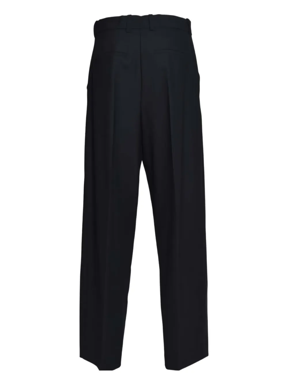 SOLOTRE pleated trousers - Blauw
