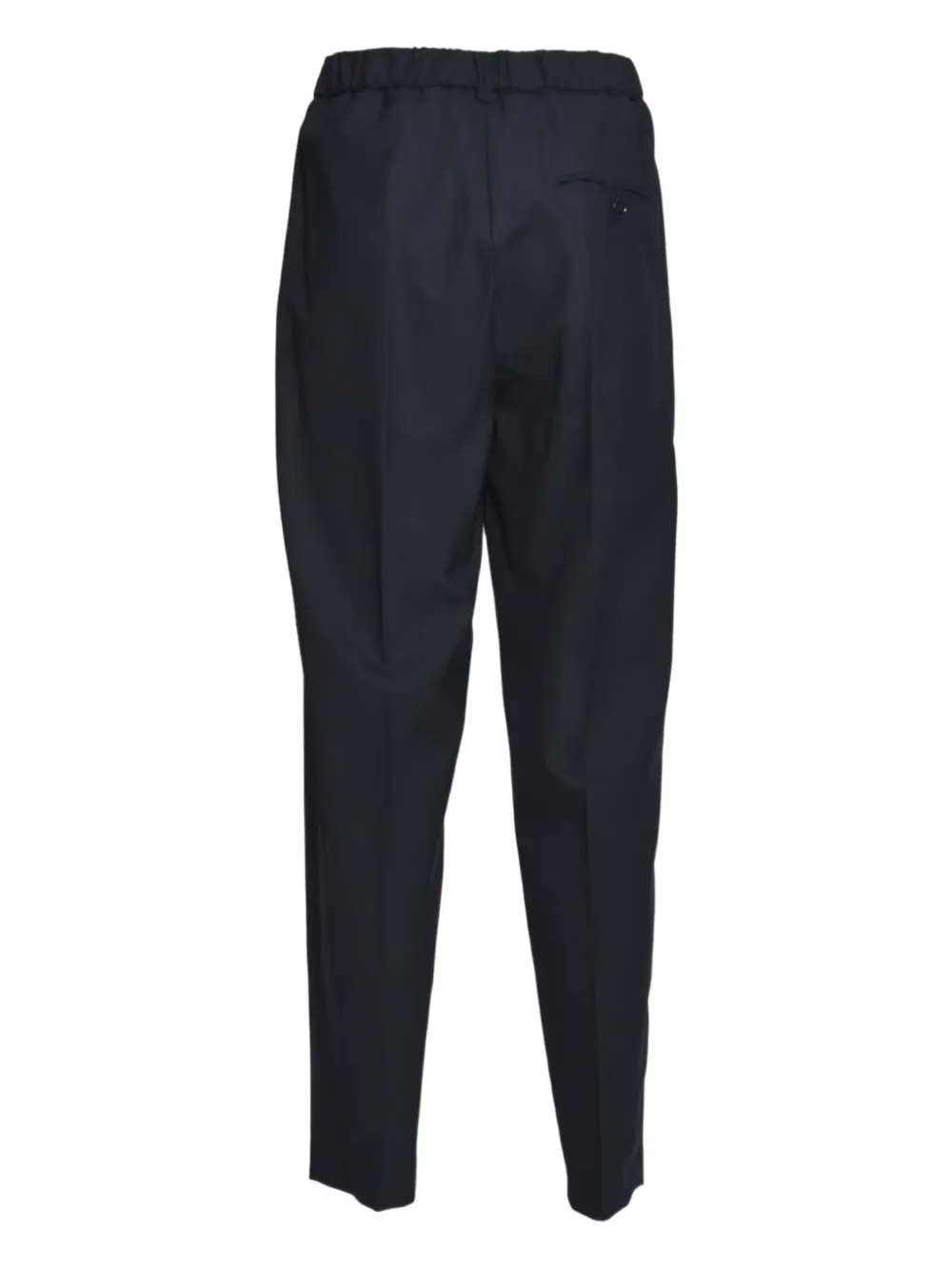 Solotre Belt-loops Trousers In Black