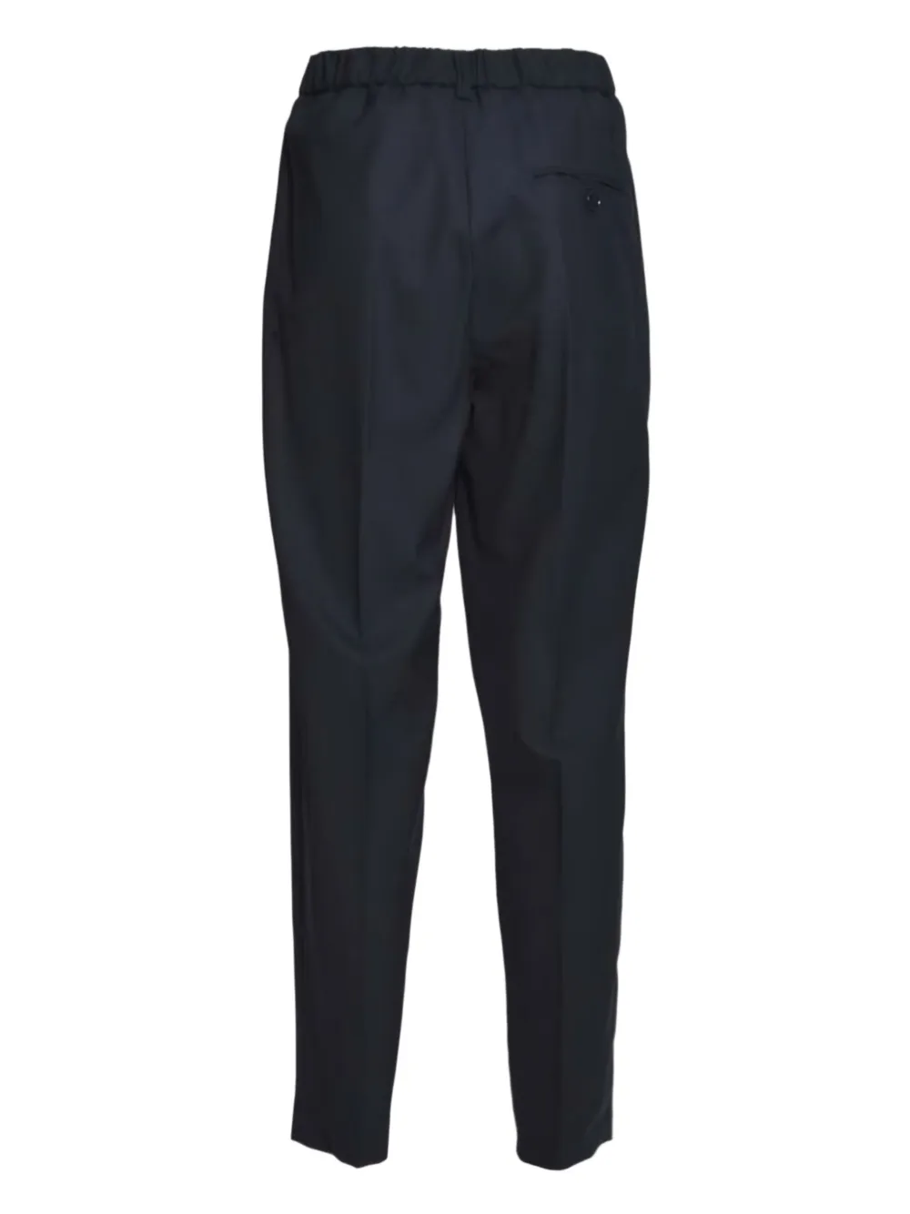 SOLOTRE Broek met riemlussen - Blauw