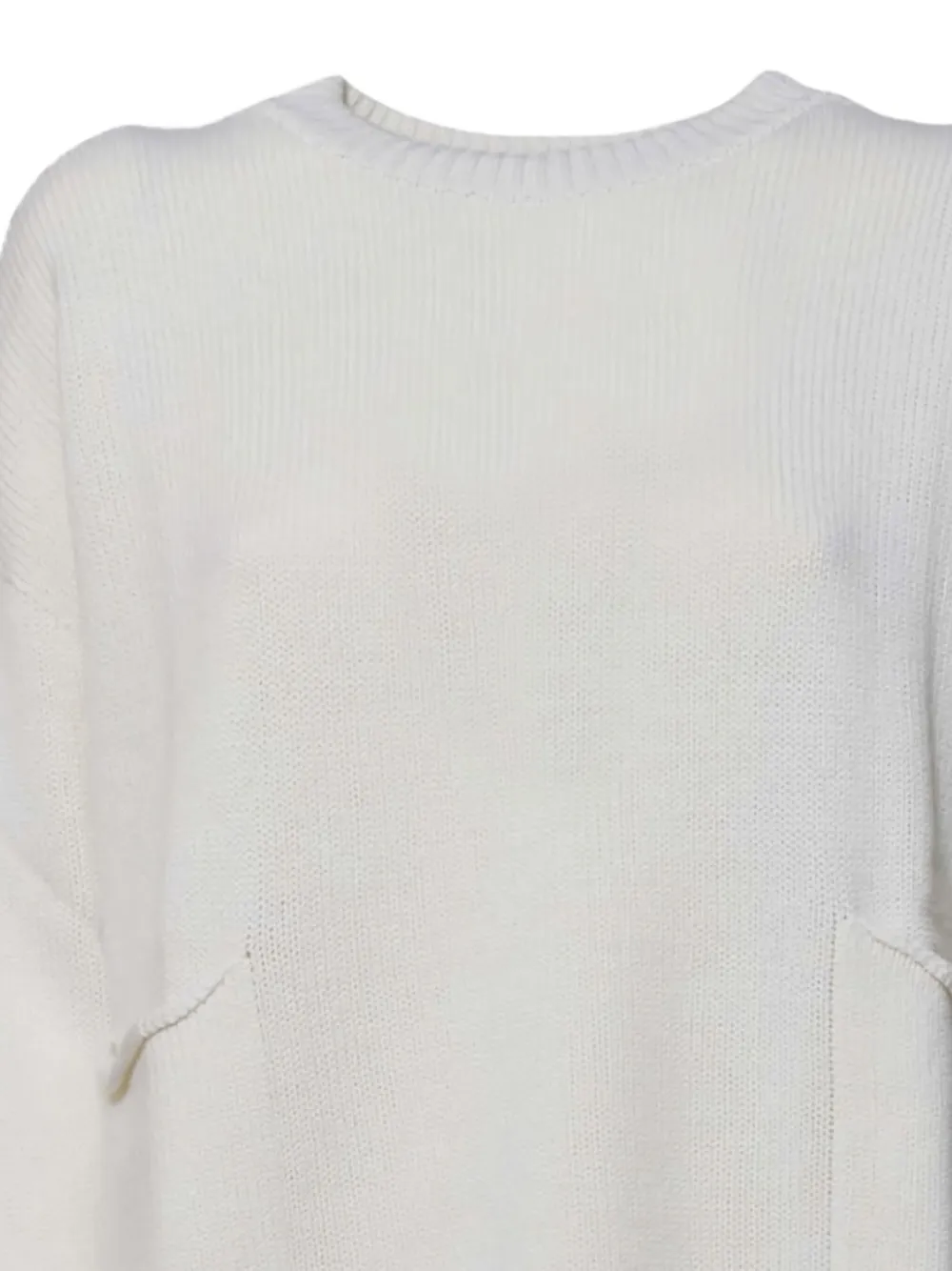  Solotre Crew-neck Sweater - White 