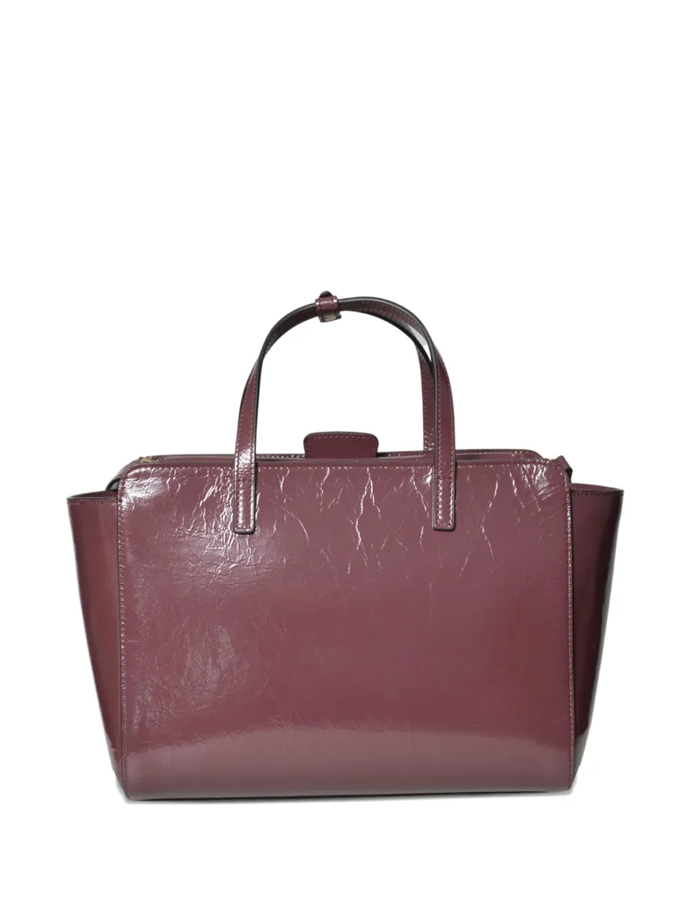 HIDESINS leather tote bag - Rood