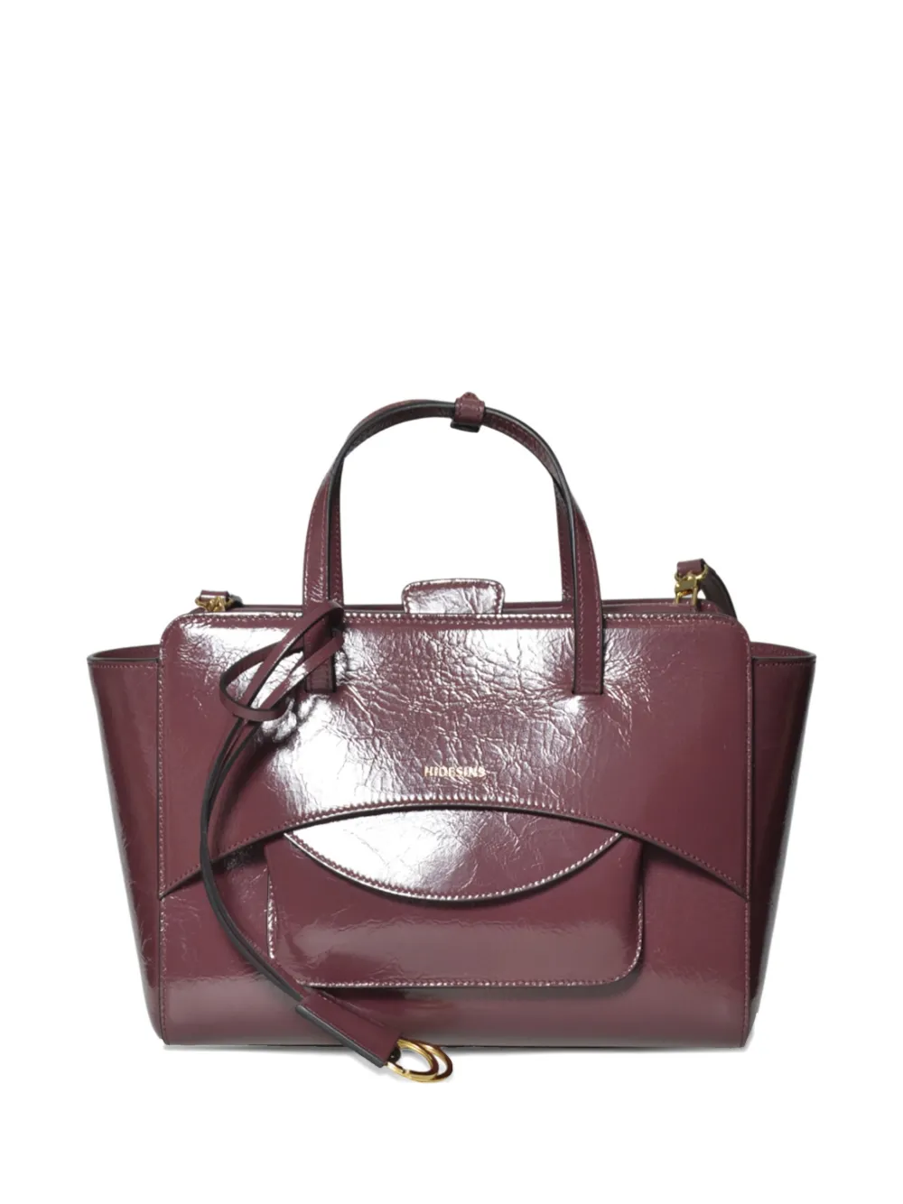 HIDESINS leather tote bag - Red