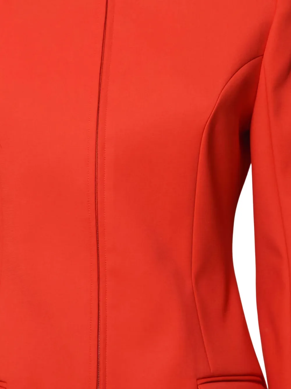 MSGM Mini-jurk met klepzak en rits Rood