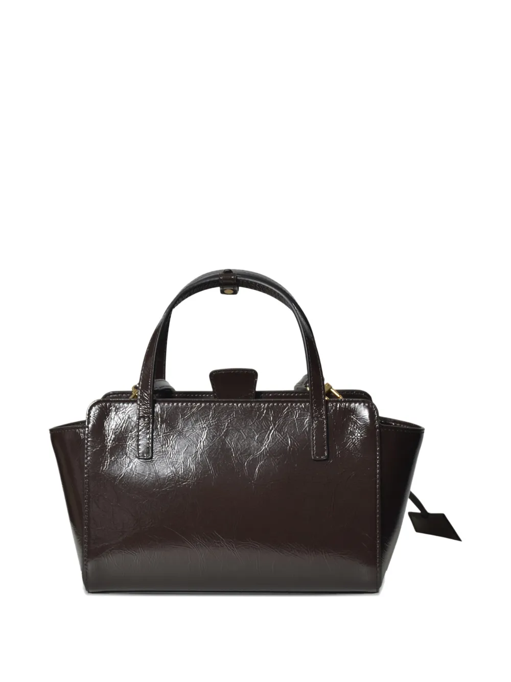 HIDESINS leather tote bag - Bruin