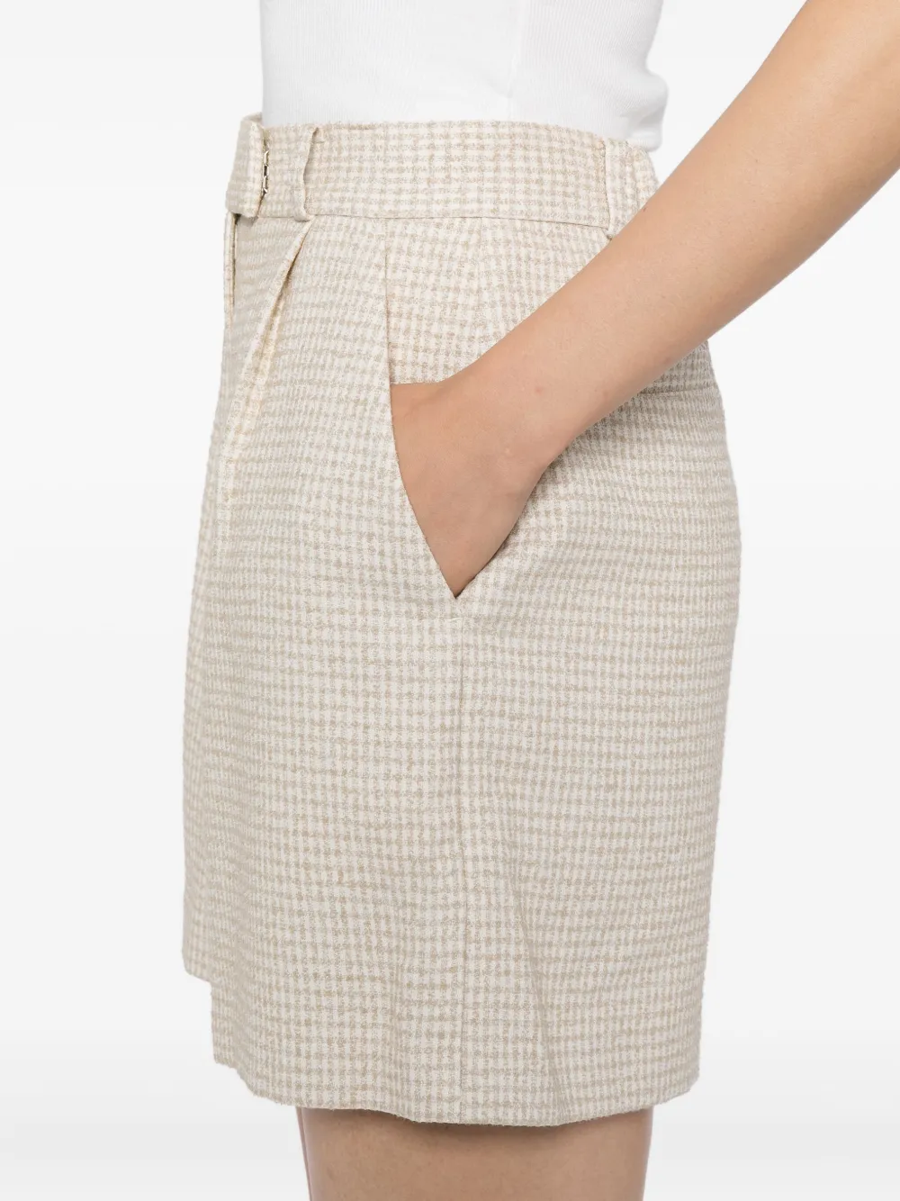 To B. By Agnès B. Boucle Shorts In Multi