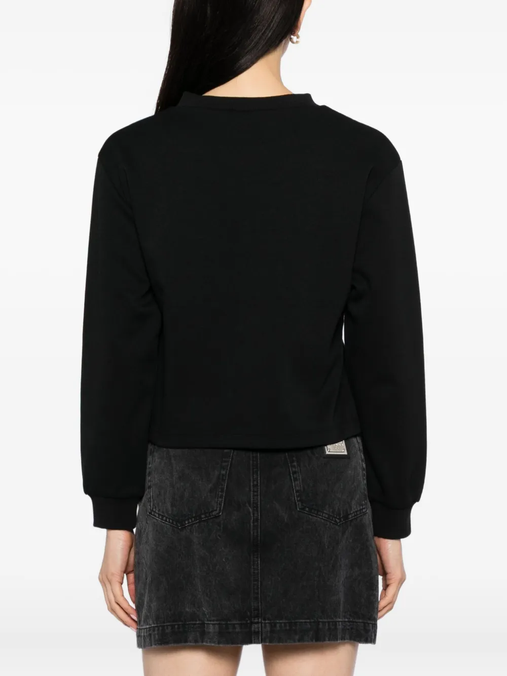 To B. By Agnès B. Half-zip Sweatshirt In Animal Print