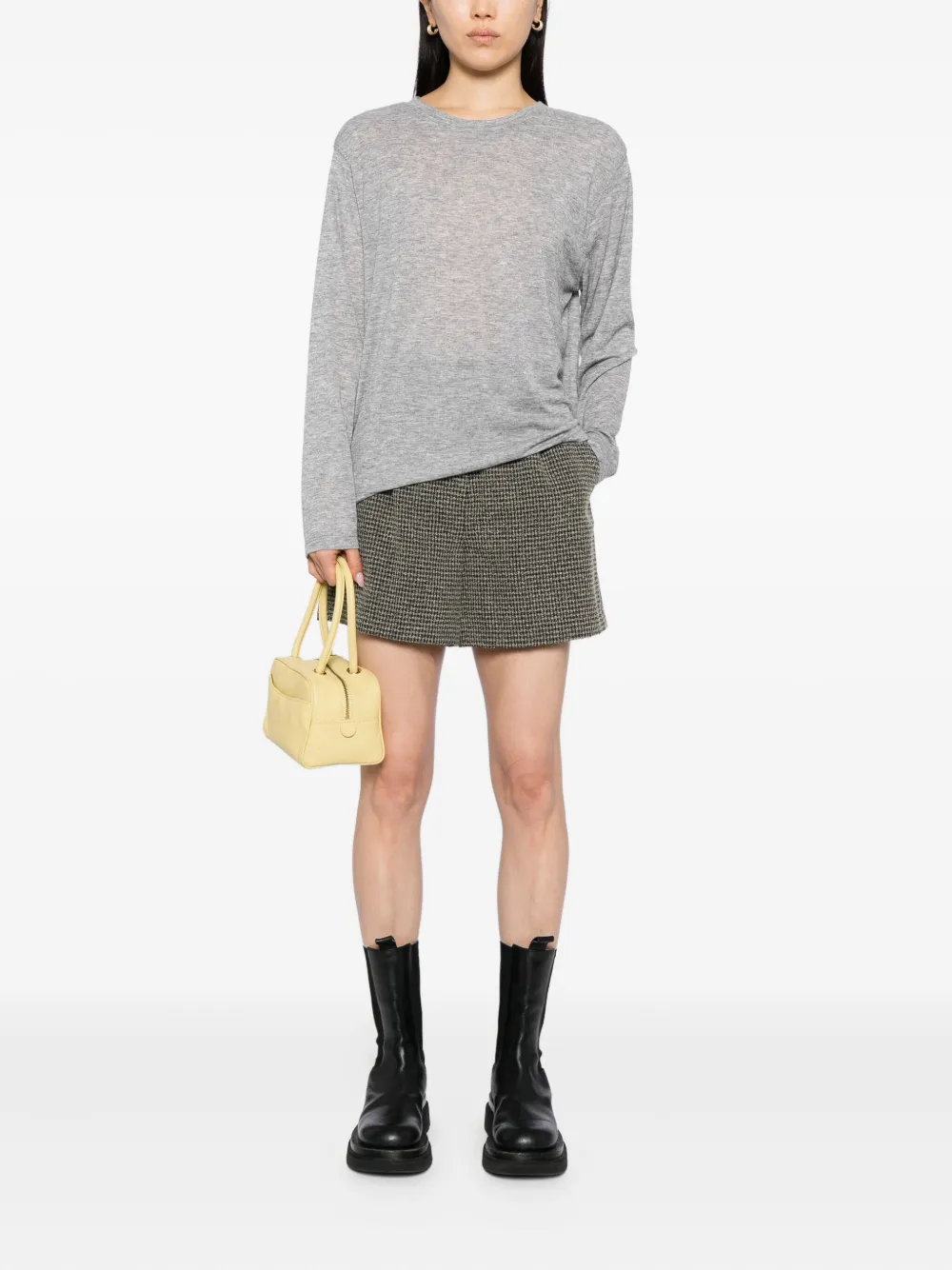 To B. By Agnès B. Sheer Boys T-shirt In Gray
